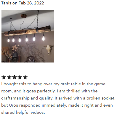 ReCraf Branch lamp review